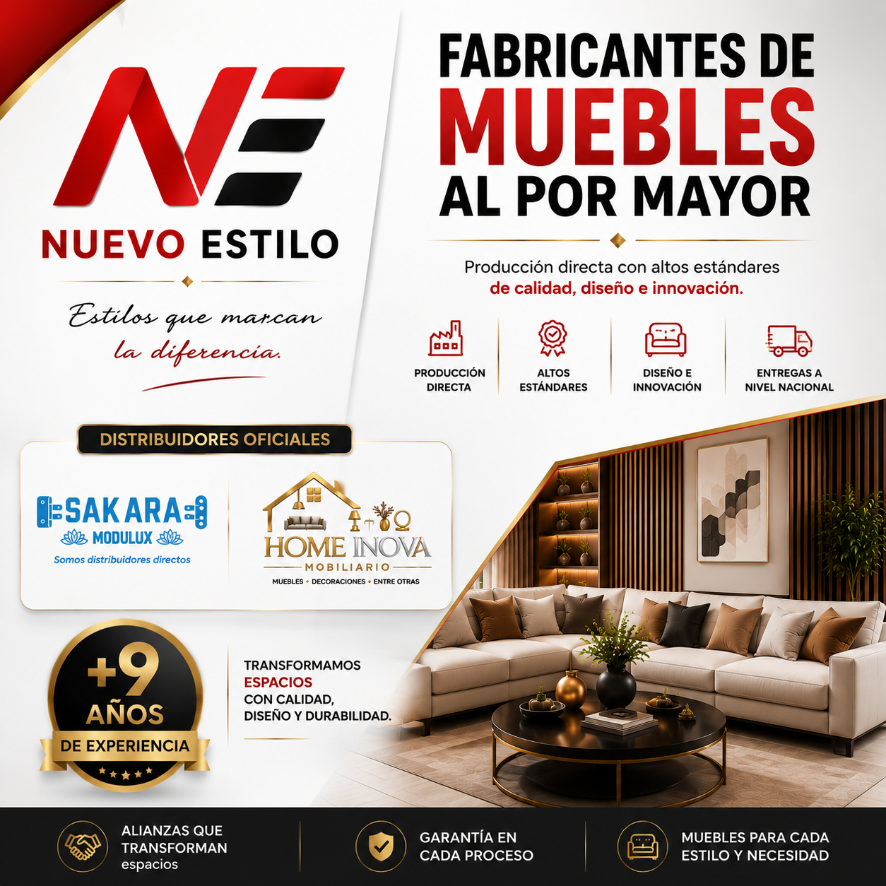FABRICANTES DE MUEBLES